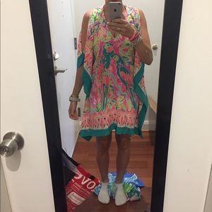 NWT dress with open shoulder Lilly Pulitzer